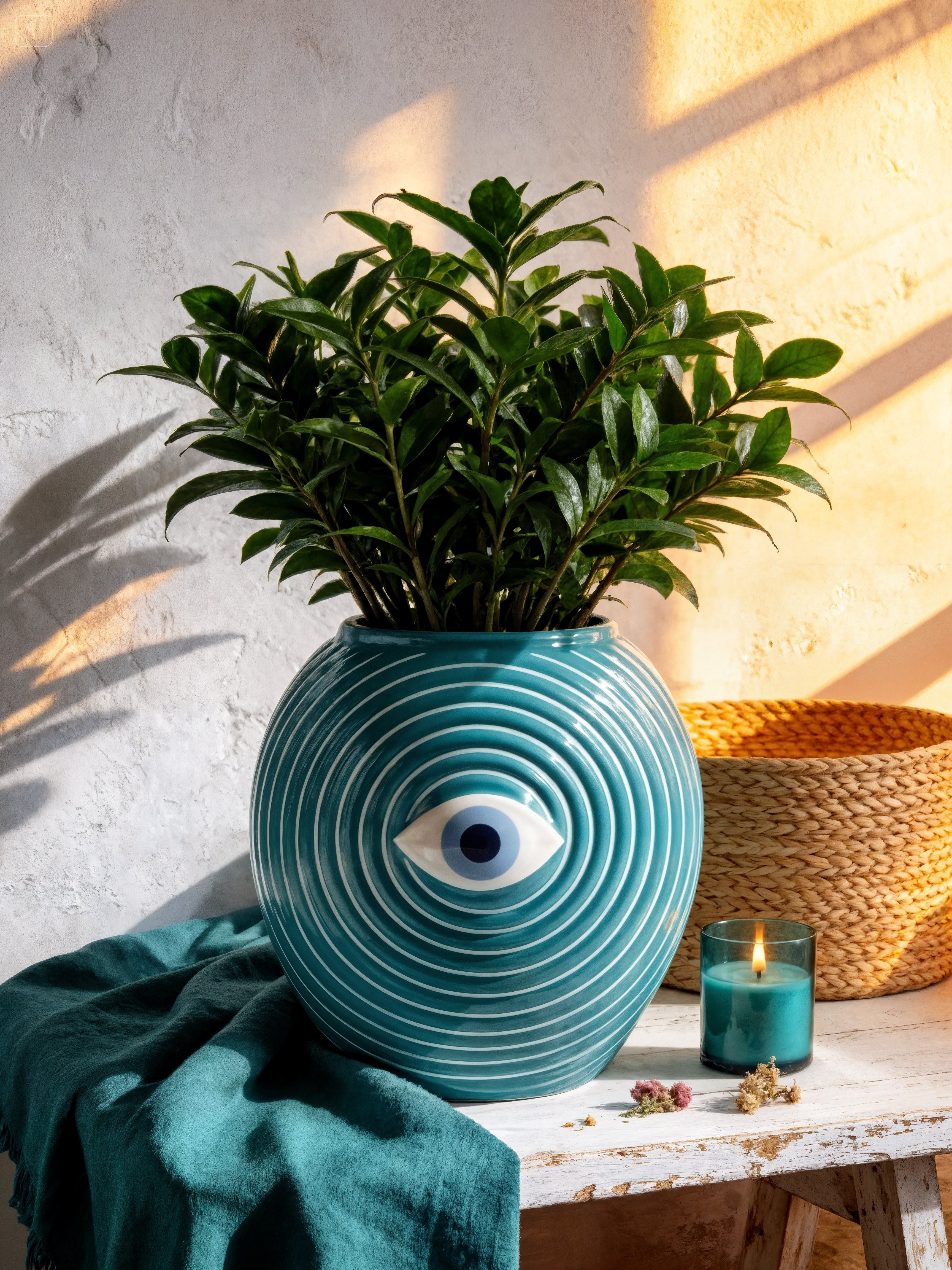 evil eye planter pot Evil Eye Planter