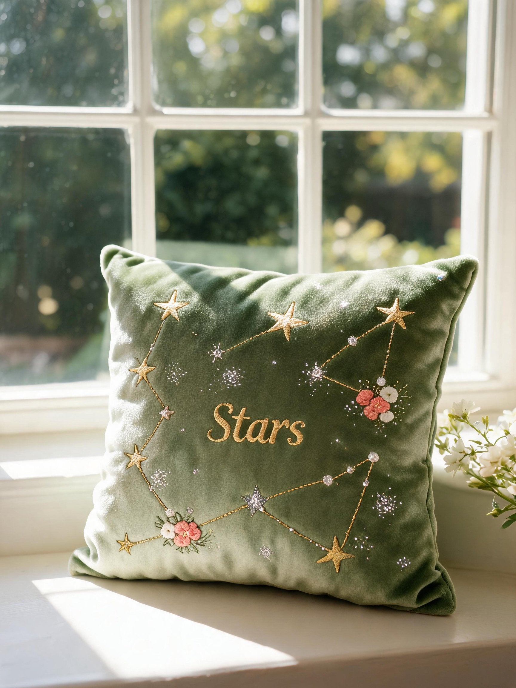 Stars Throw Pillow Set