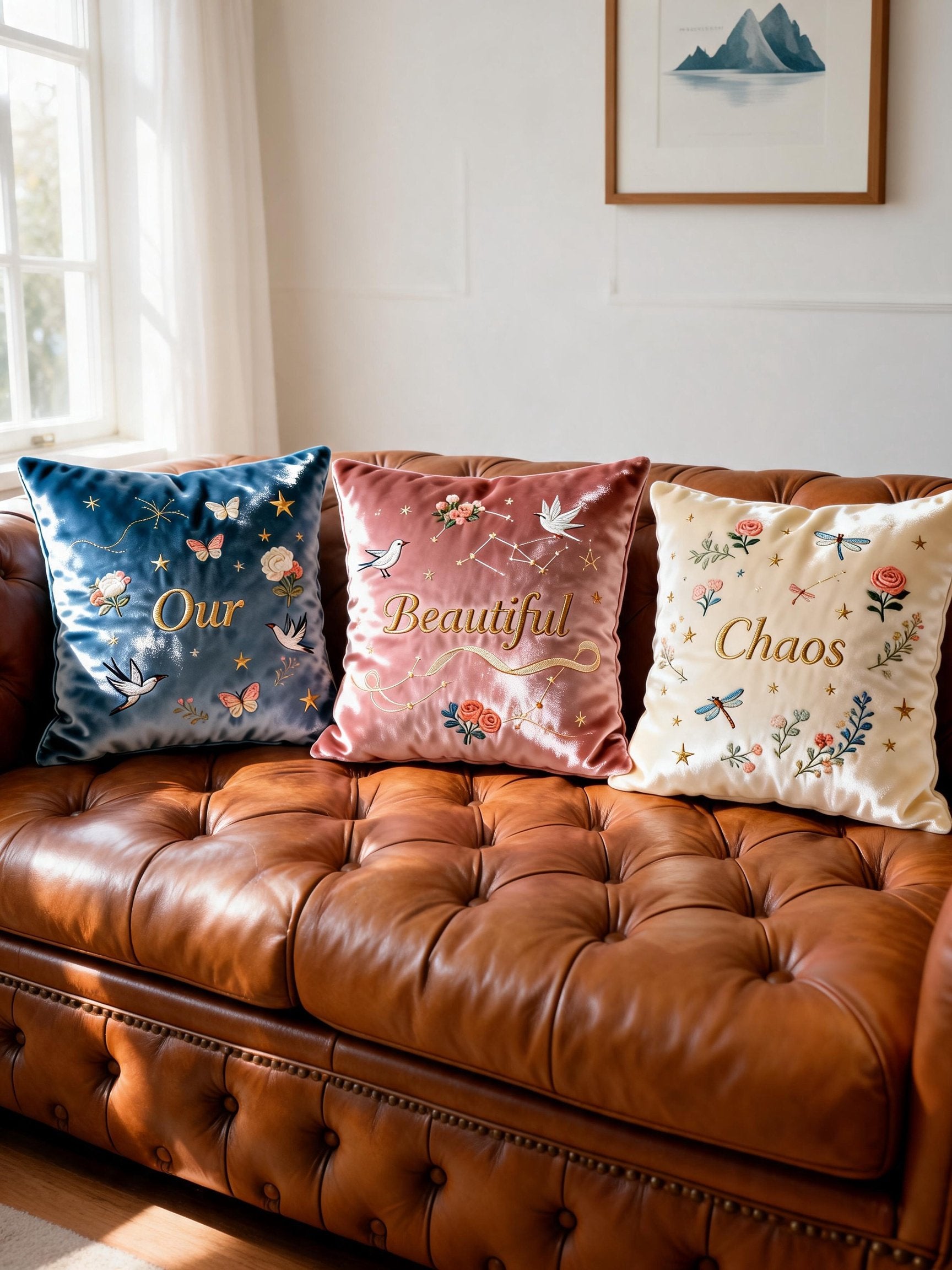 Our Beautiful Chaos Throw Pillow Set