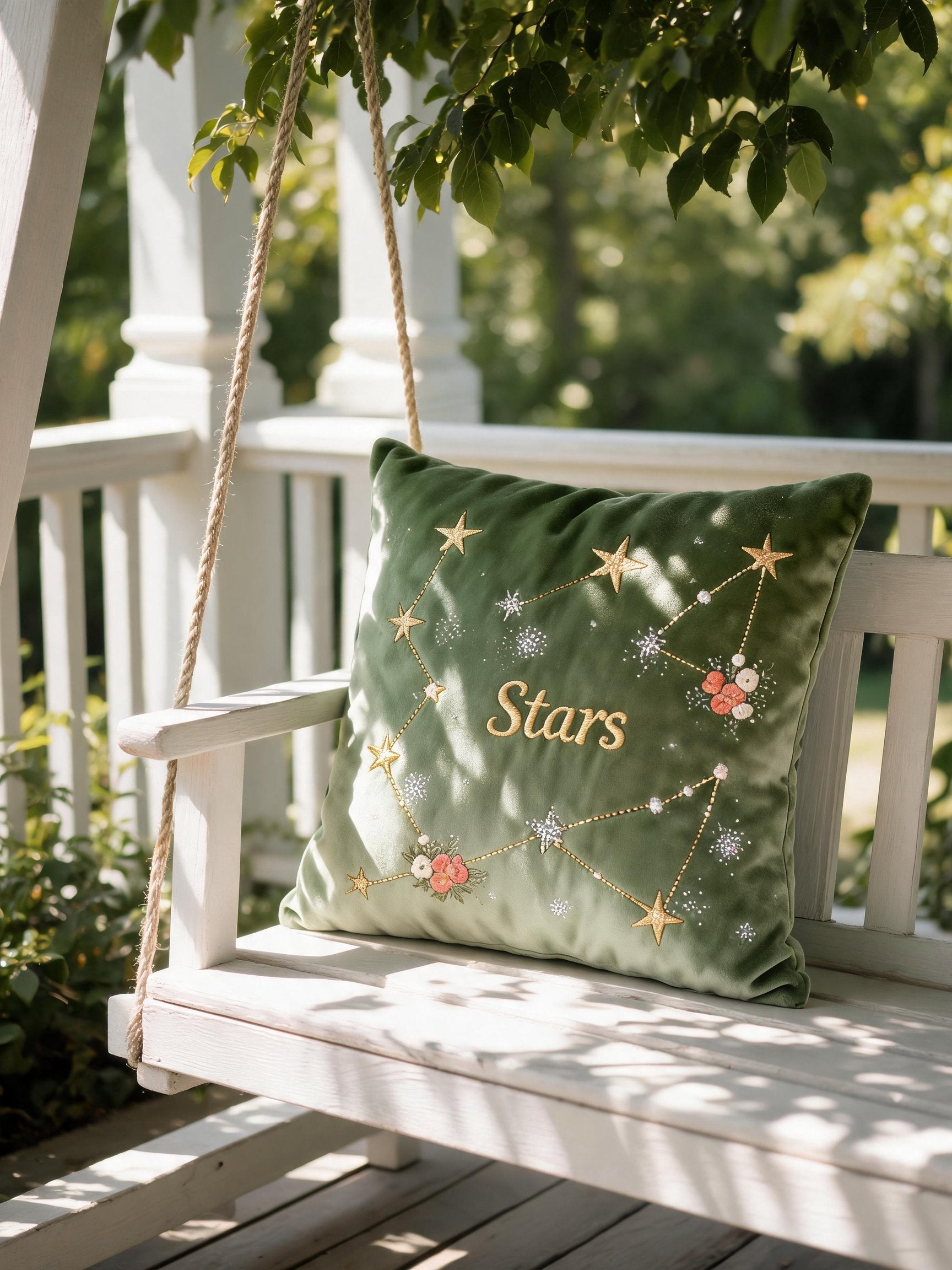 Stars Throw Pillow Set