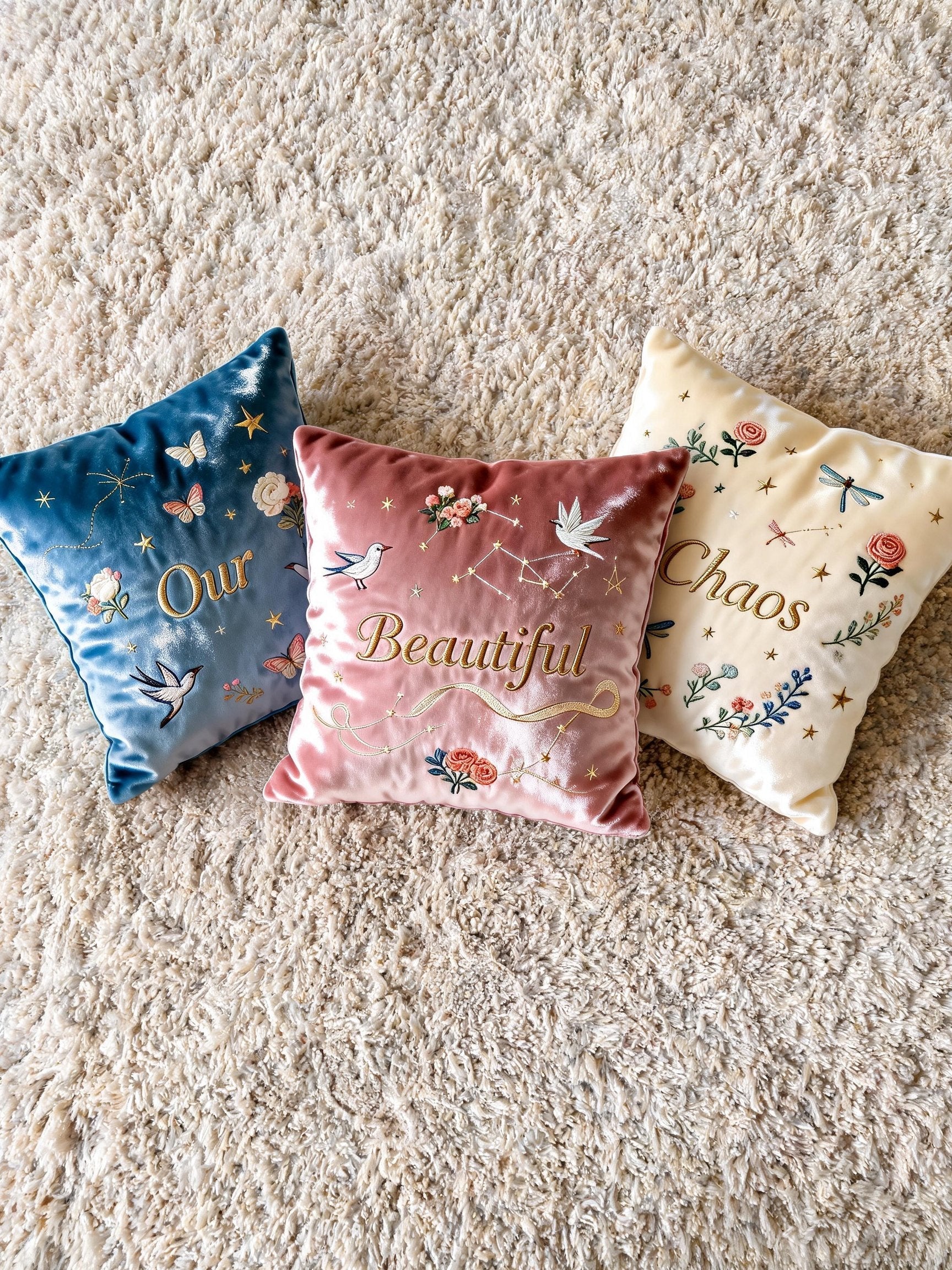 Our Beautiful Chaos Throw Pillow Set