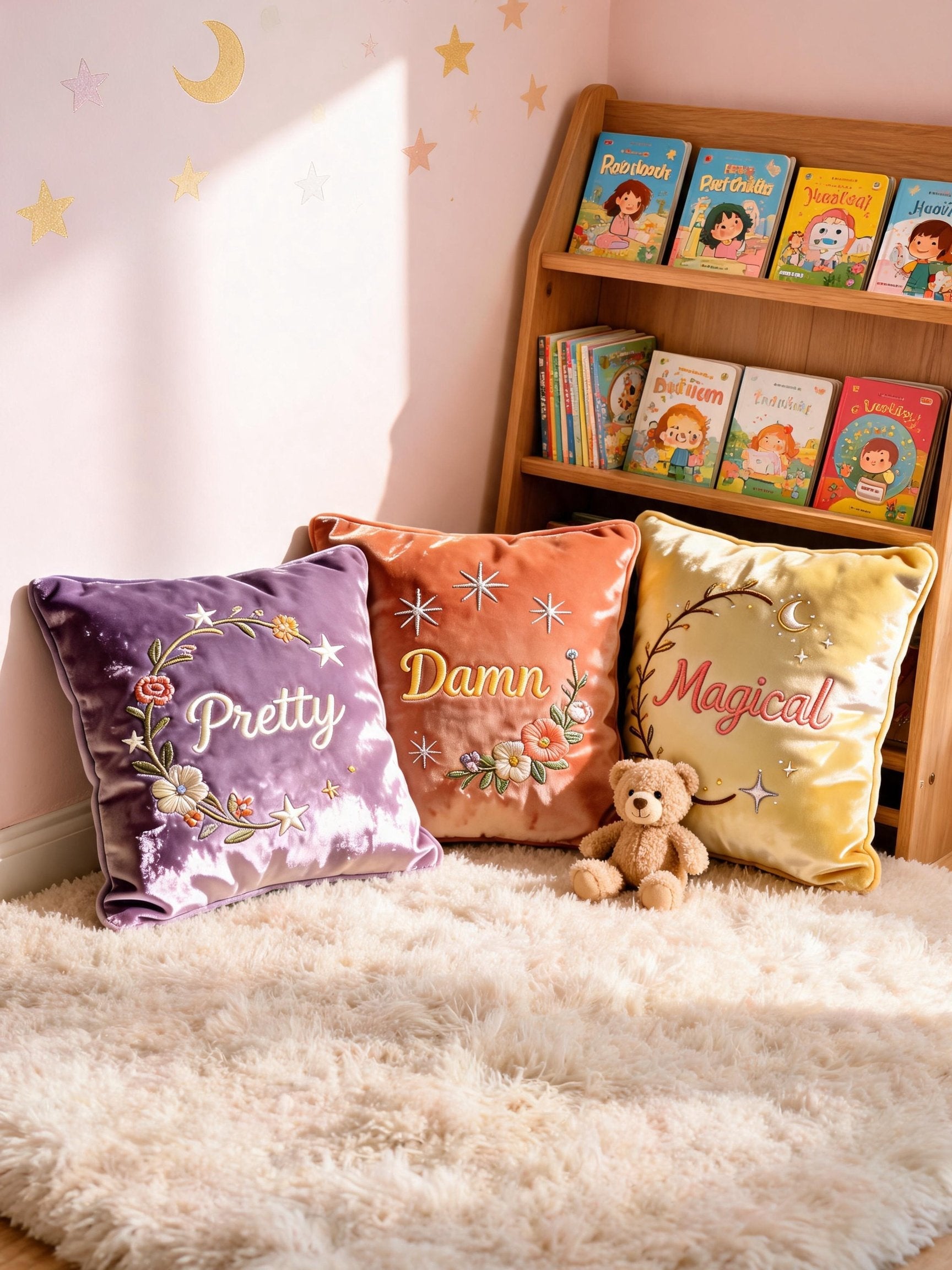 Pretty Throw Pillow Set
