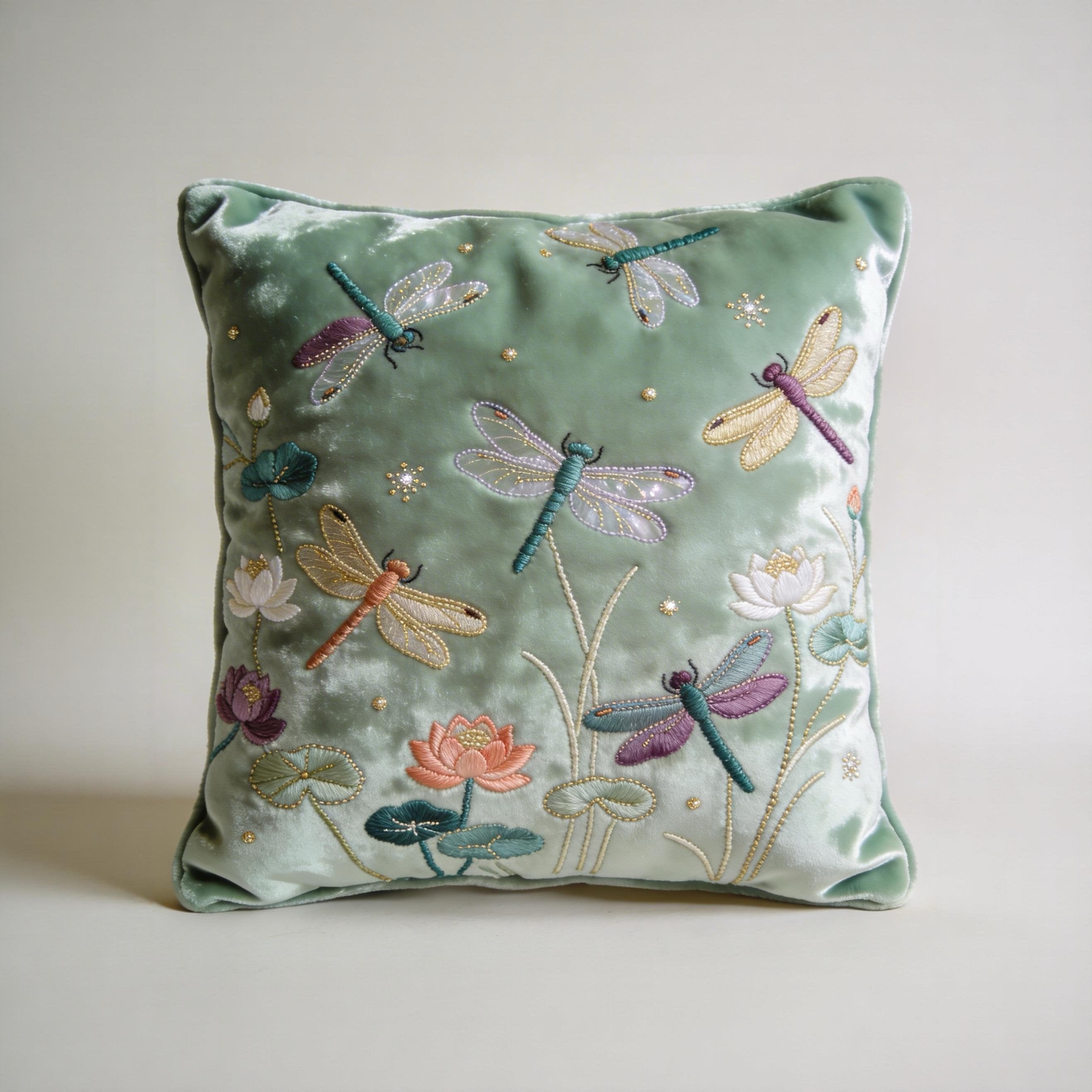 Dragonfly Throw Pillow