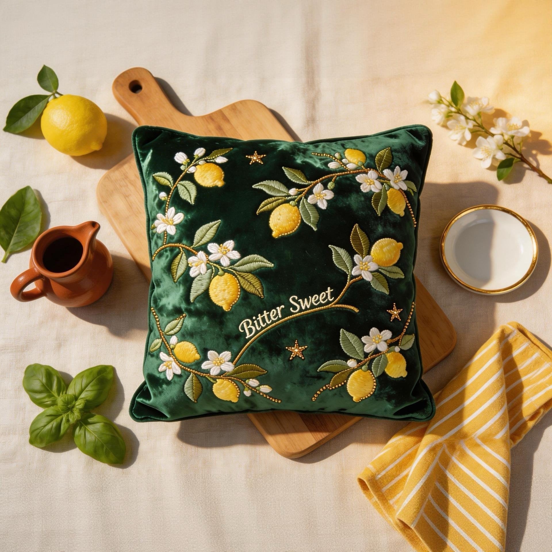 Bitter Sweet Throw Pillow
