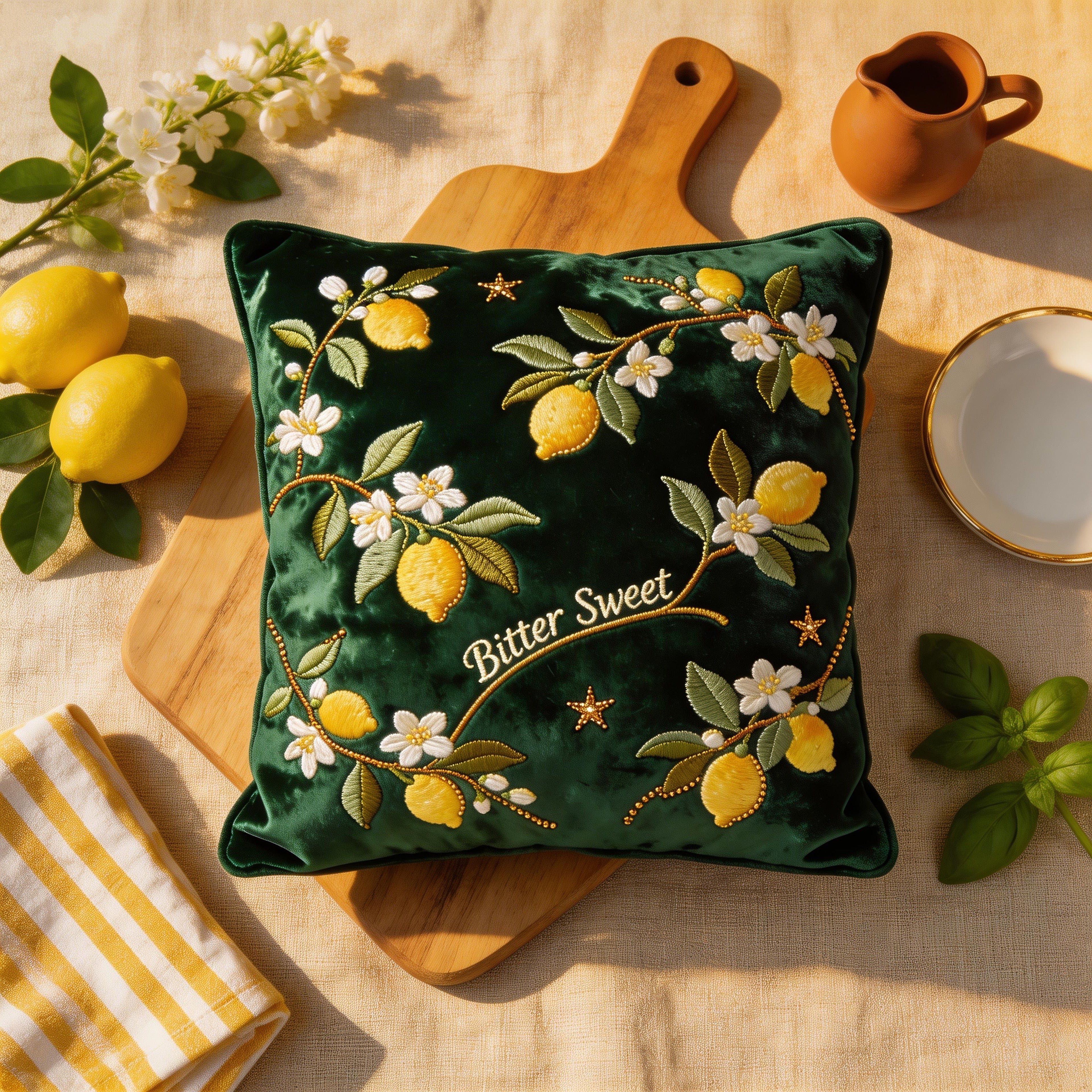 Bitter Sweet Throw Pillow