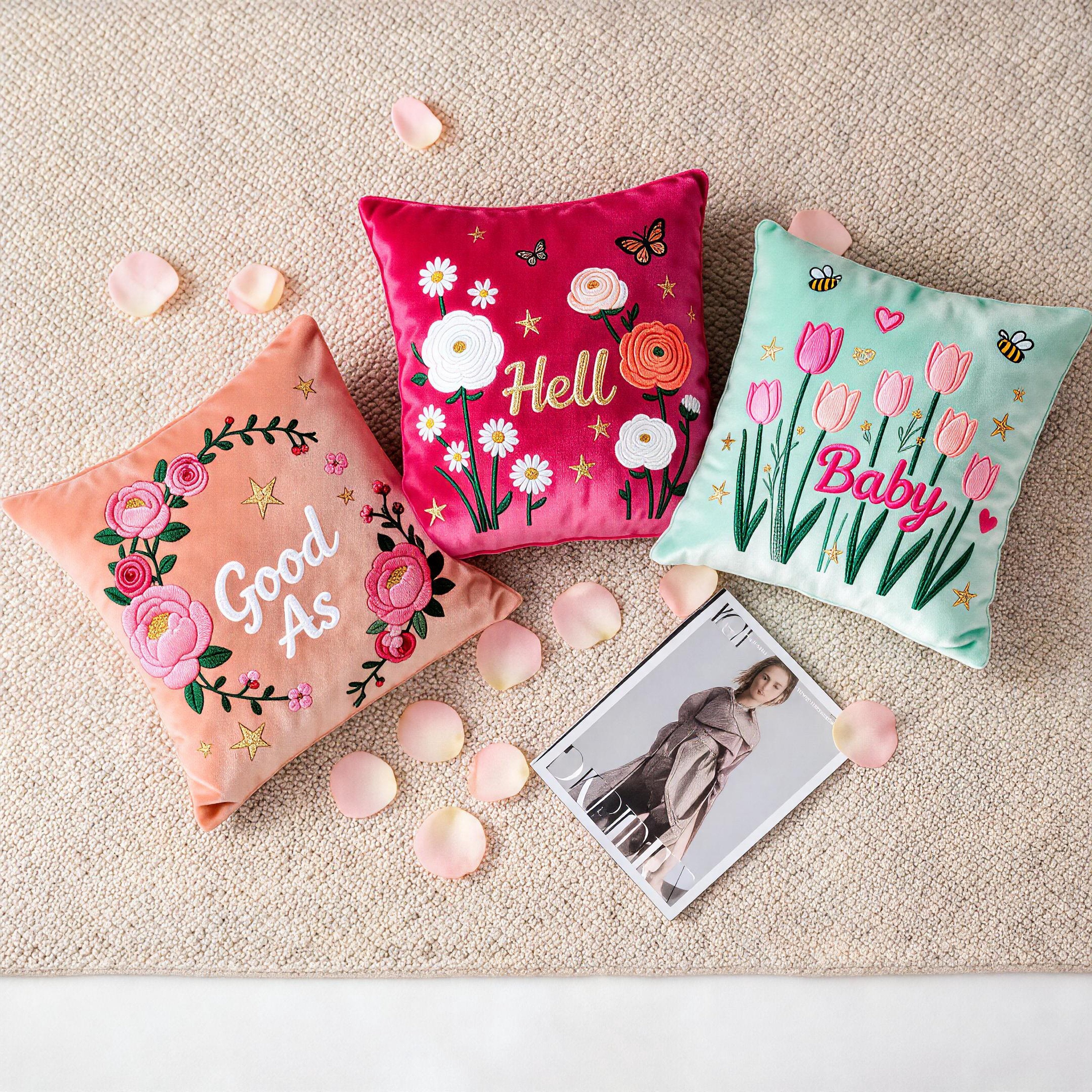 Good As Hell Baby Throw Pillow Set