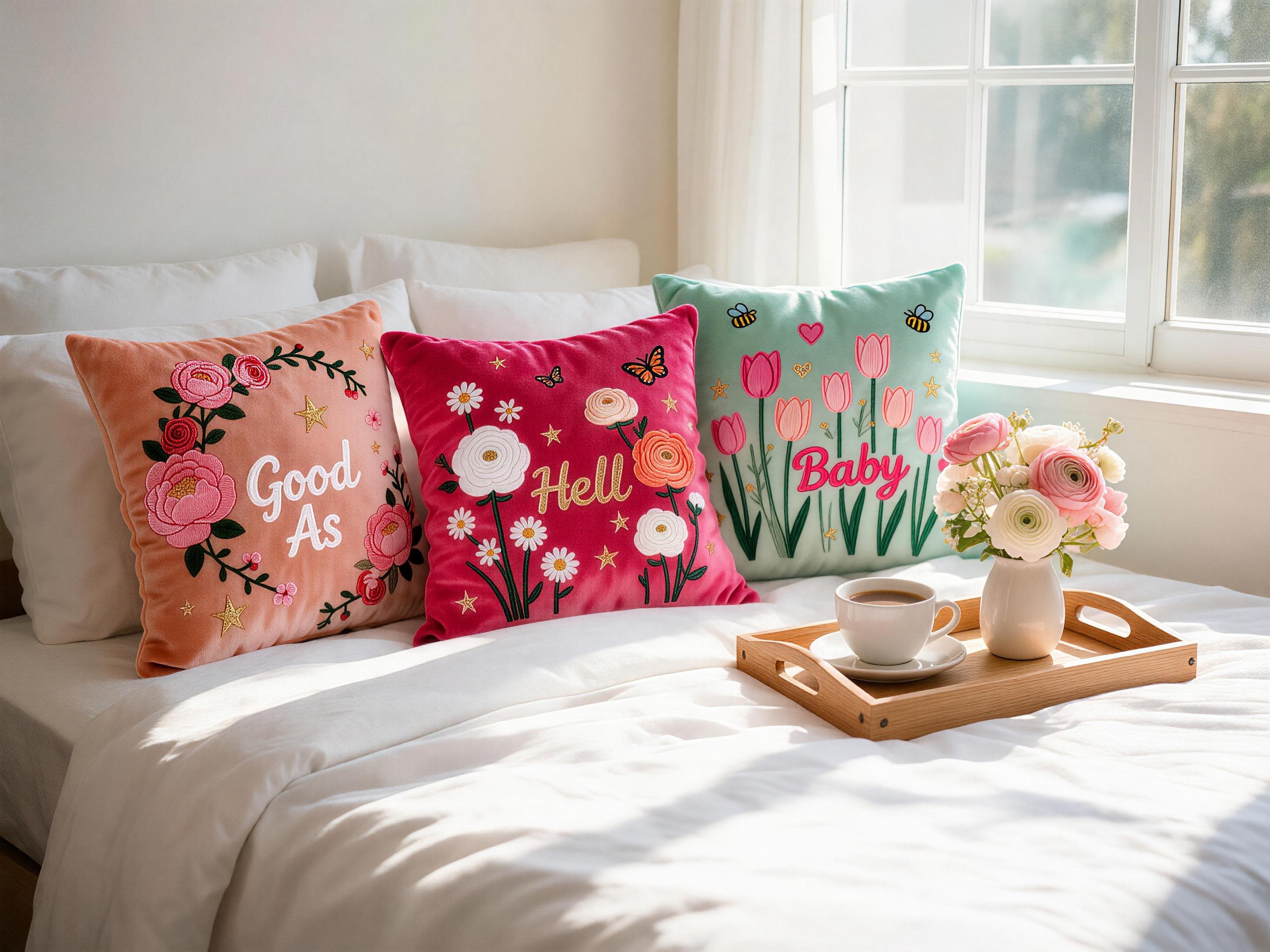 Good As Hell Baby Throw Pillow Set