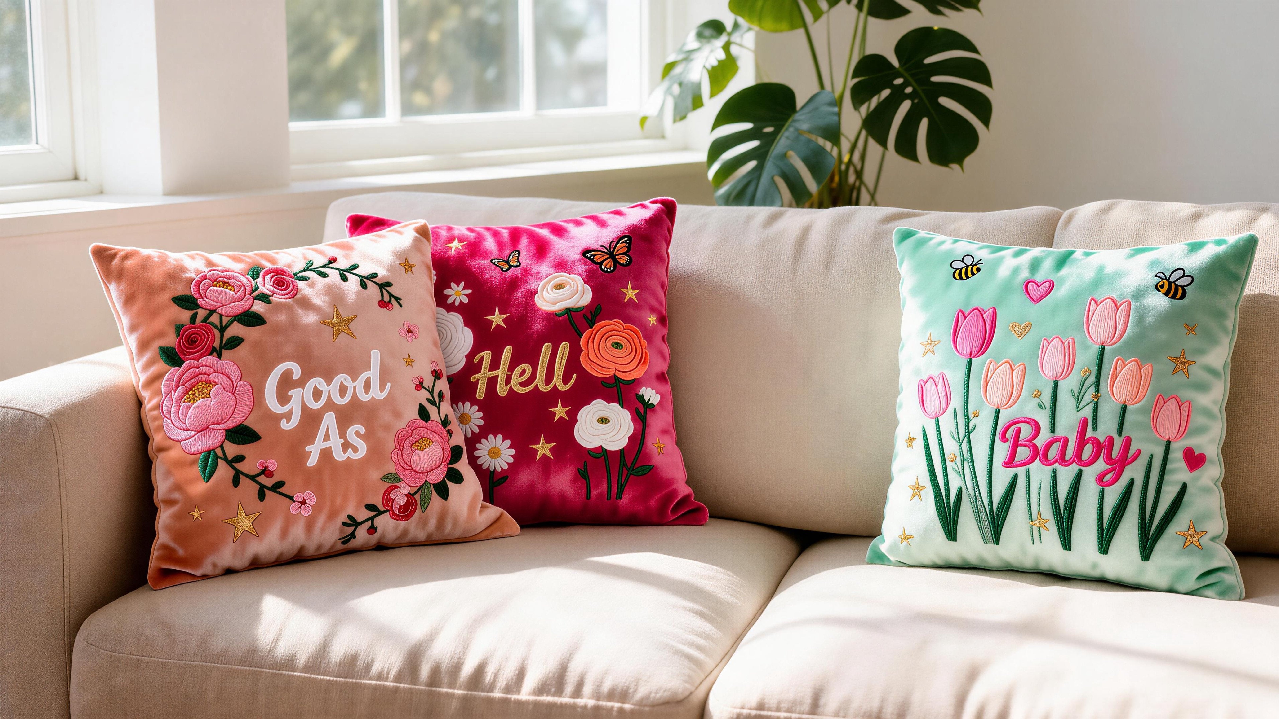 Good As Hell Baby Throw Pillow Set