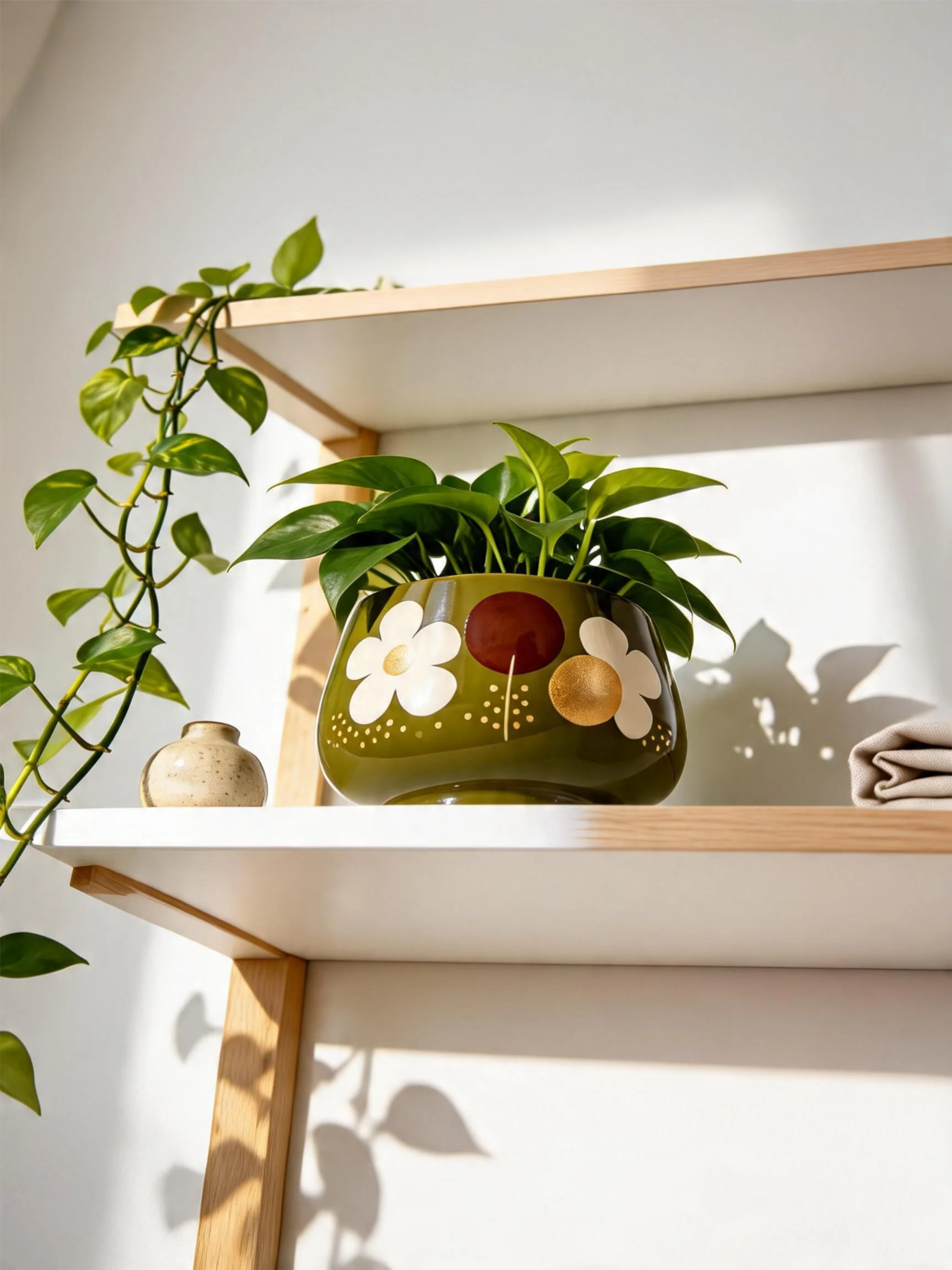 Sunny Olive Planter