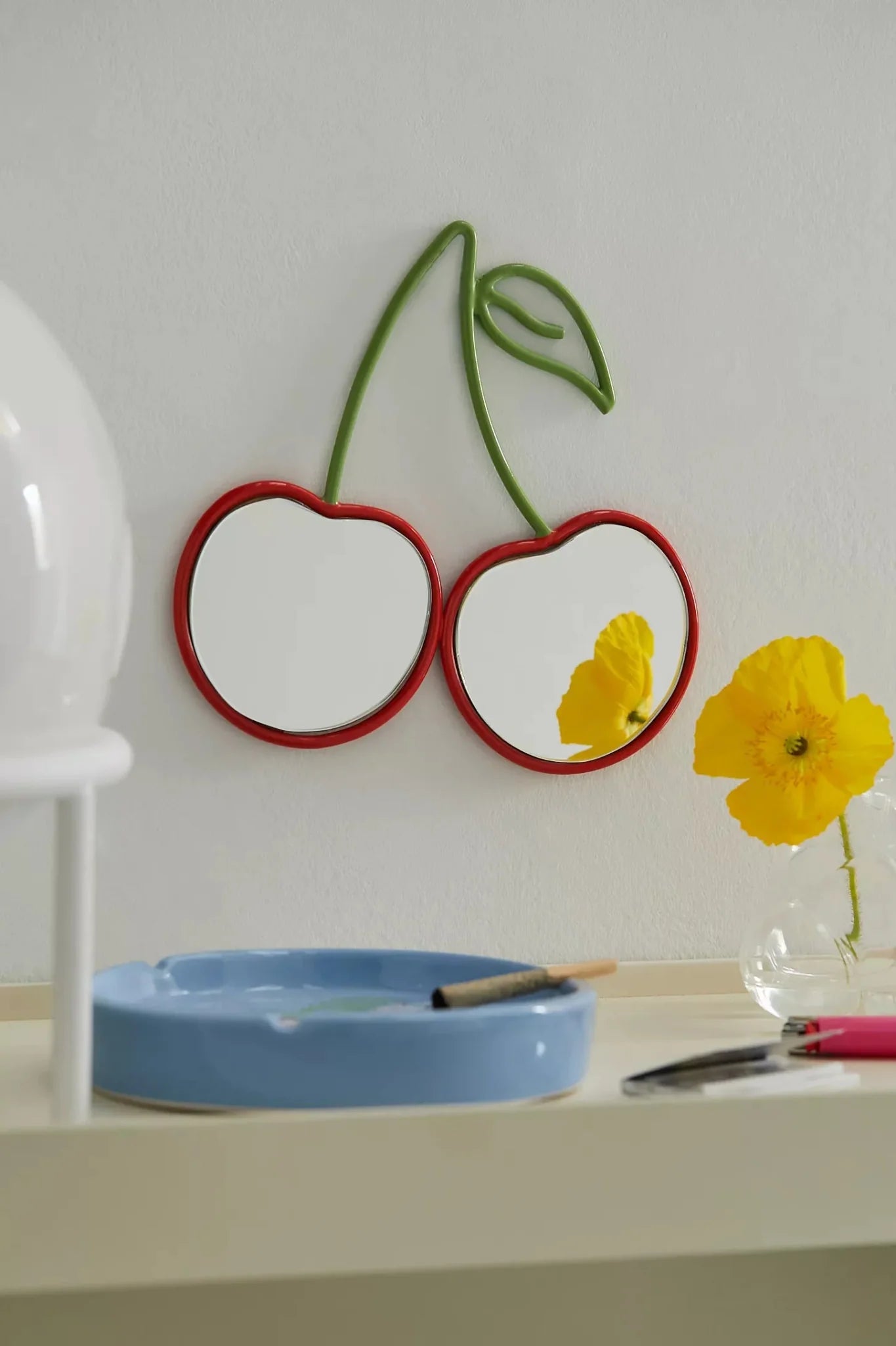 Cherry Wall Mirror - Greek Island