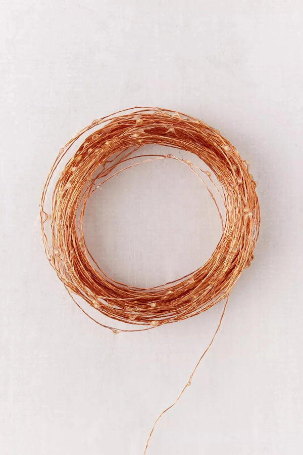 Copper Firefly String Lights - Greek Island