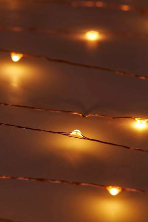 Copper Firefly String Lights - Greek Island