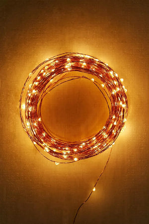 Copper Firefly String Lights - Greek Island