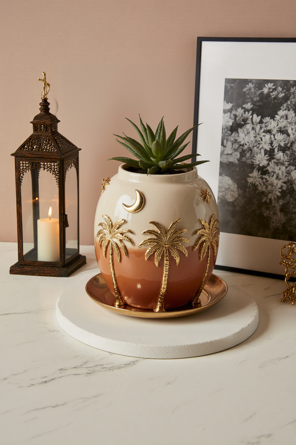 Palm Dusk Planter