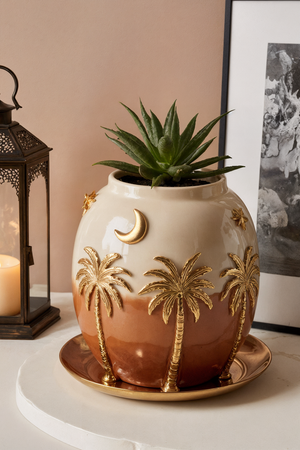 Palm Dusk Planter