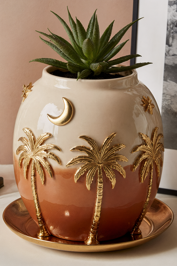 Palm Dusk Planter