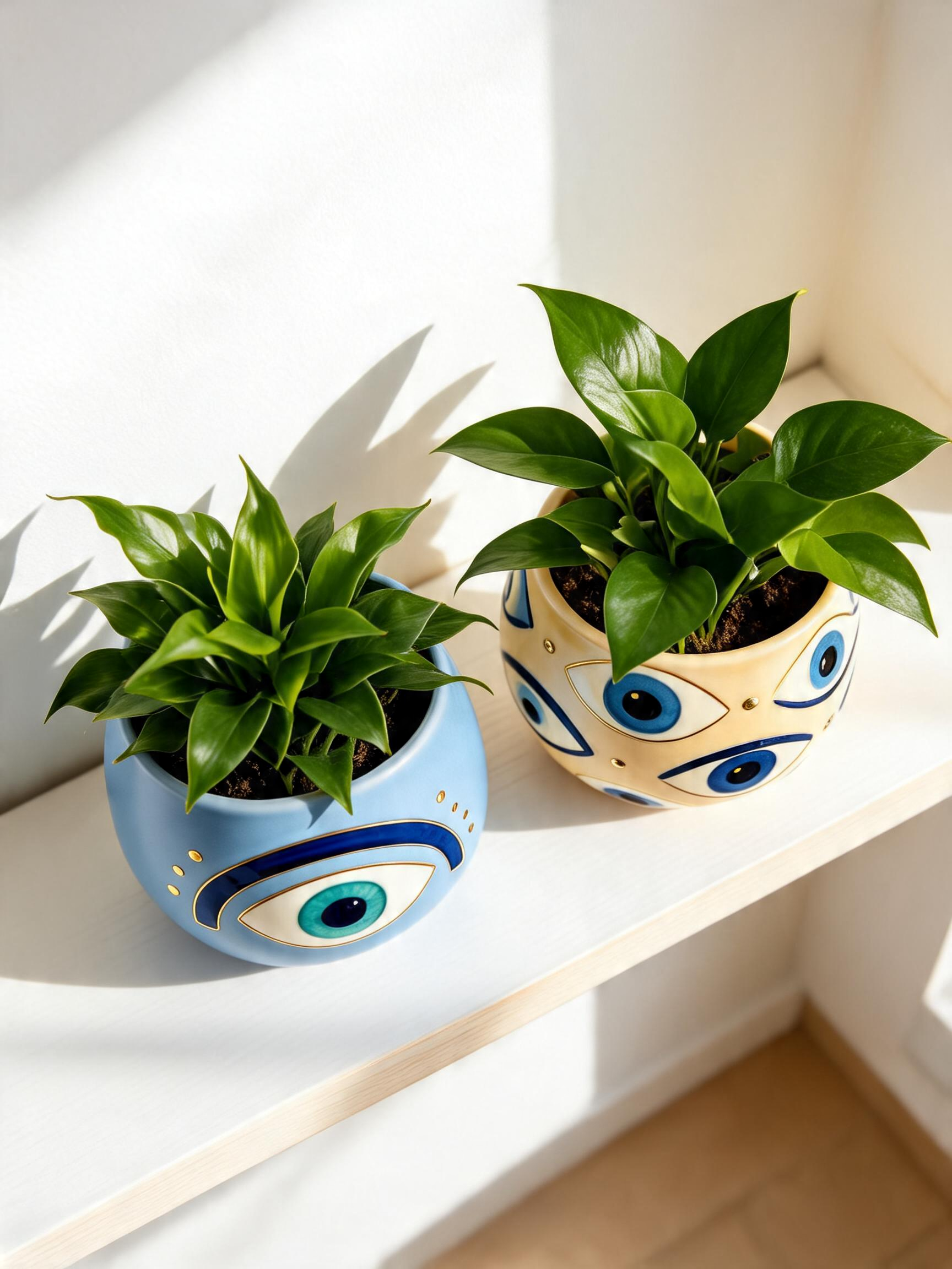 Evil Eye Planter (Set of 2)