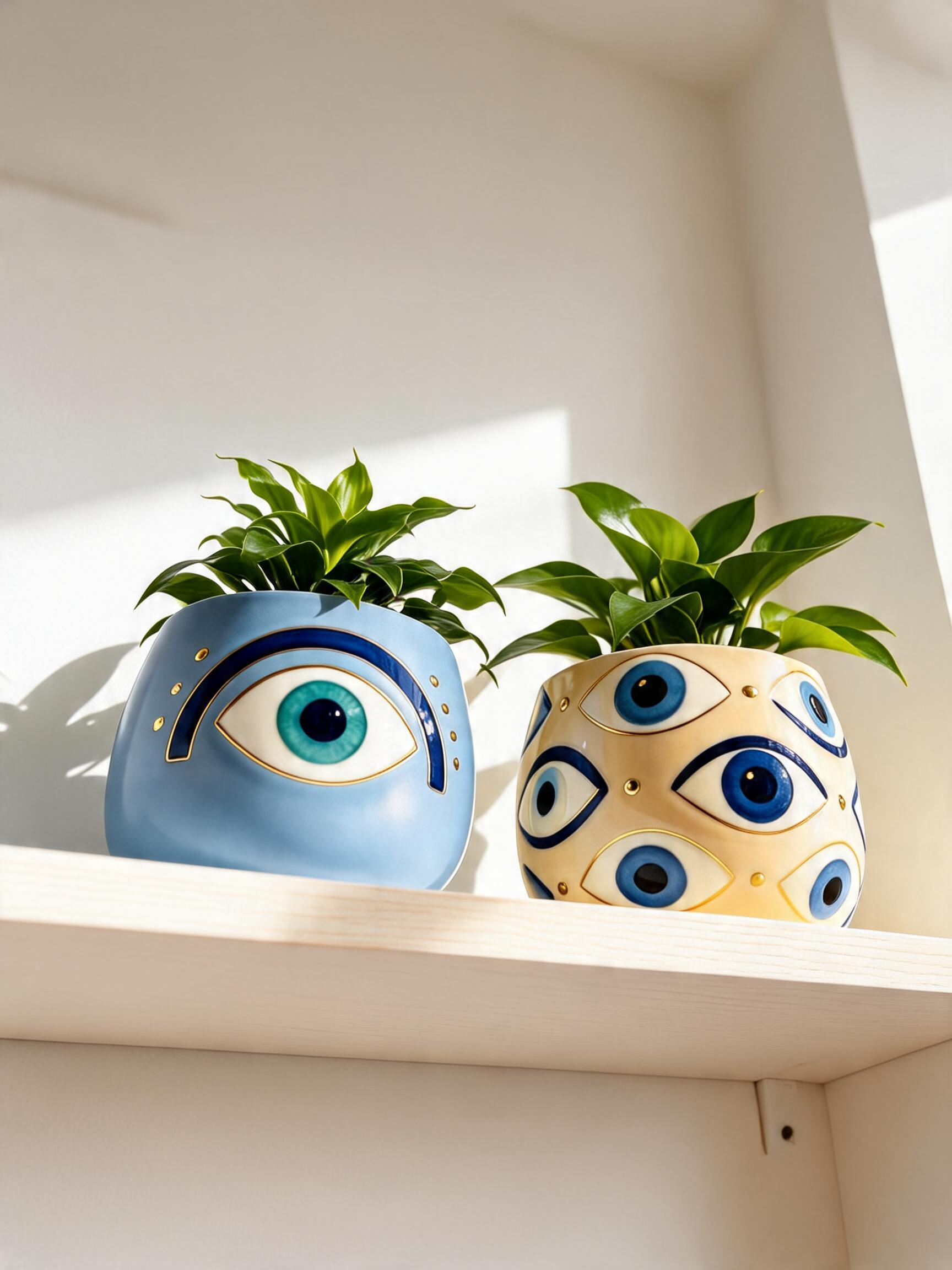 Evil Eye Planter (Set of 2)