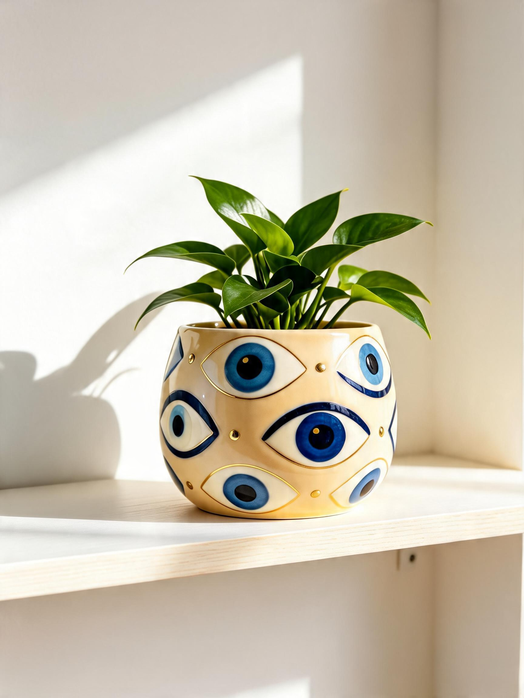 Evil Eye Planter (Set of 2)