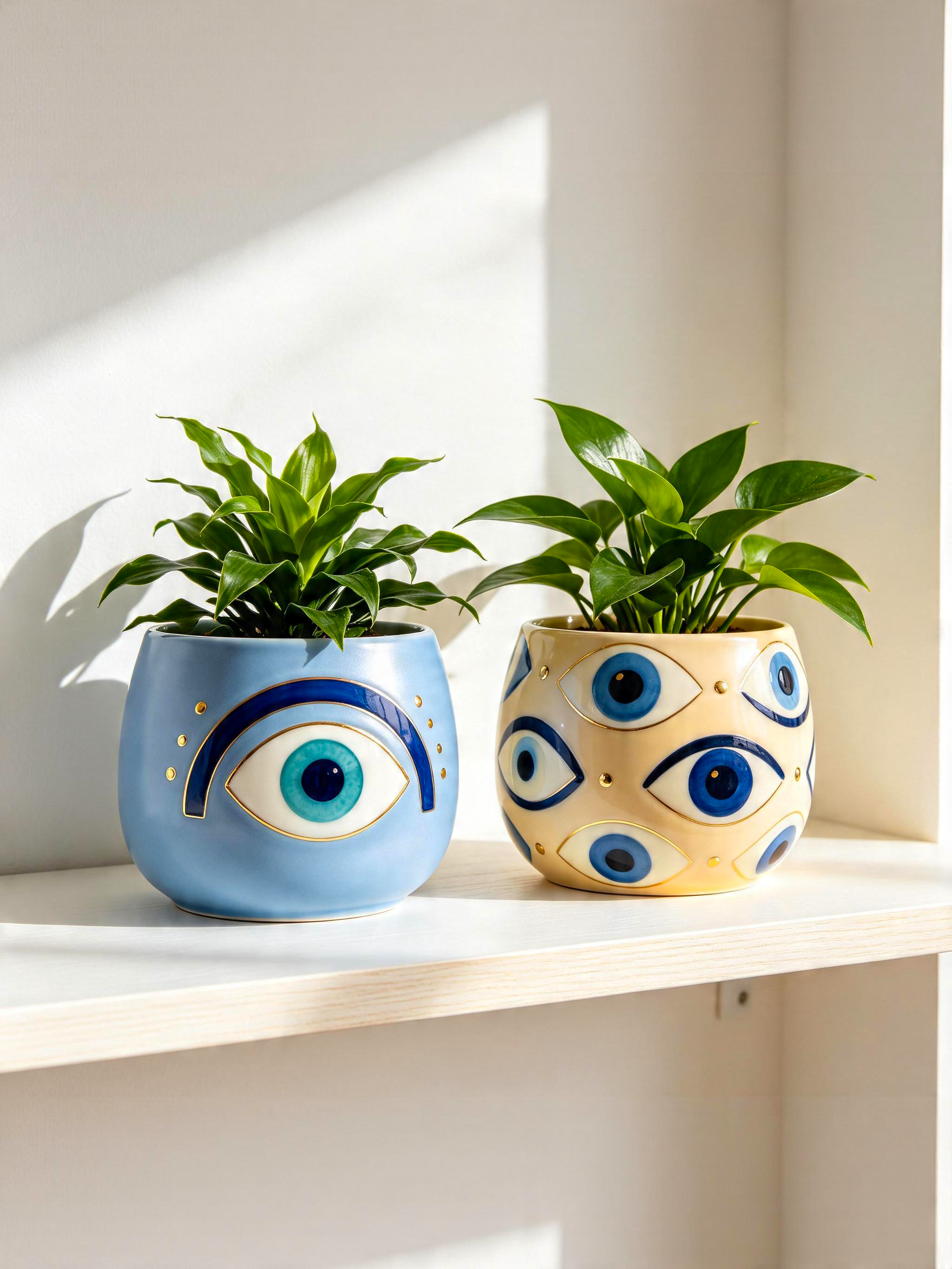 Evil Eye Planter (Set of 2)