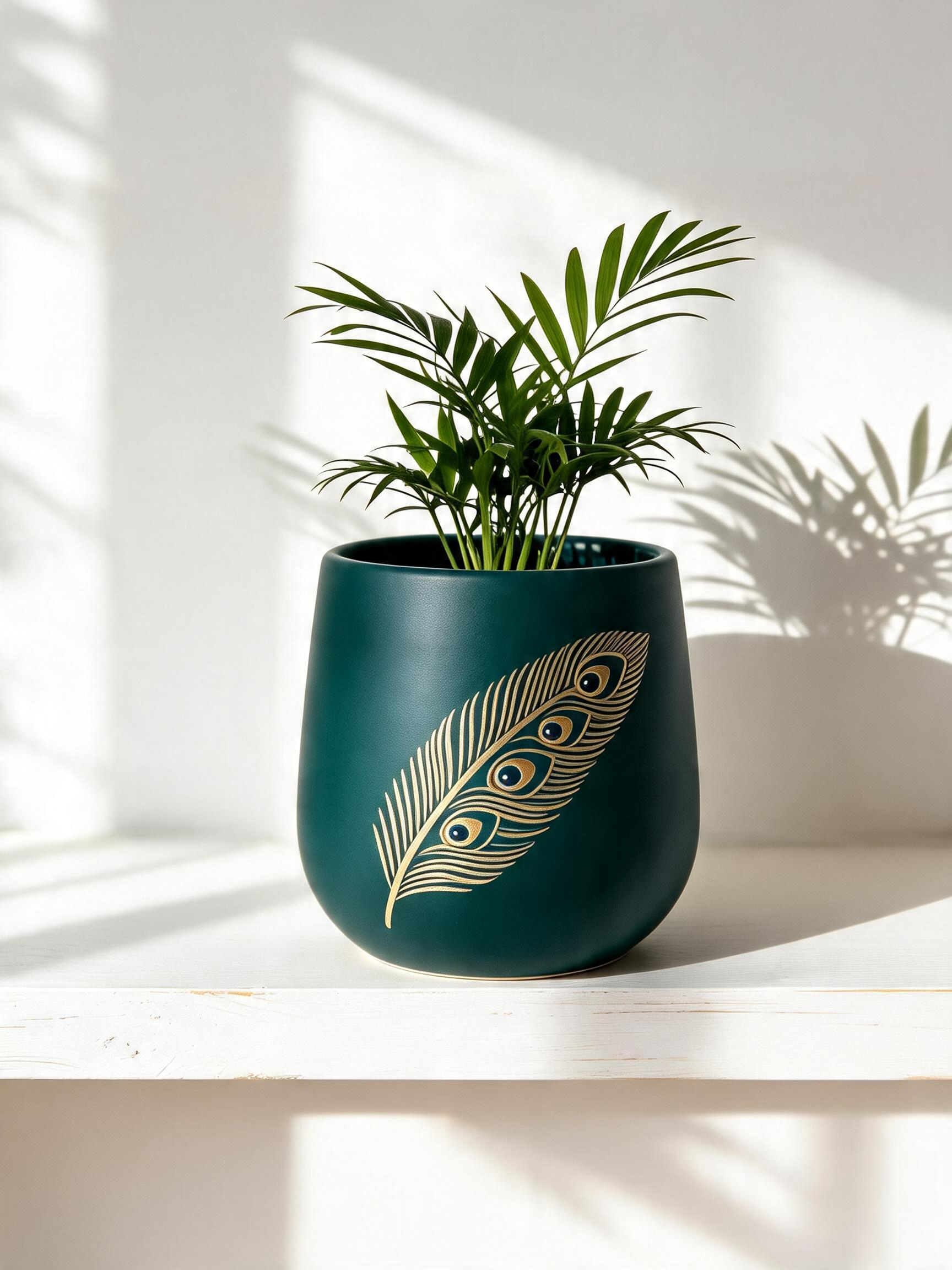Peacock Eye Planter (Set of 3)