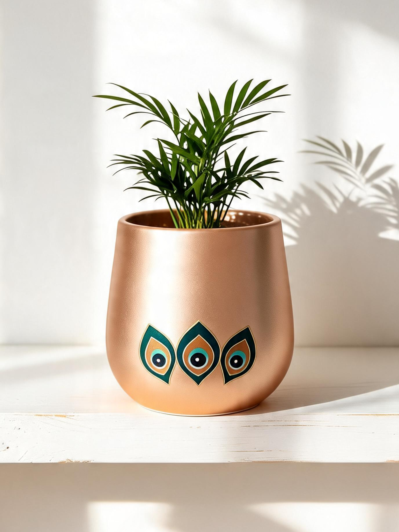 Rose Gold Eye Planter