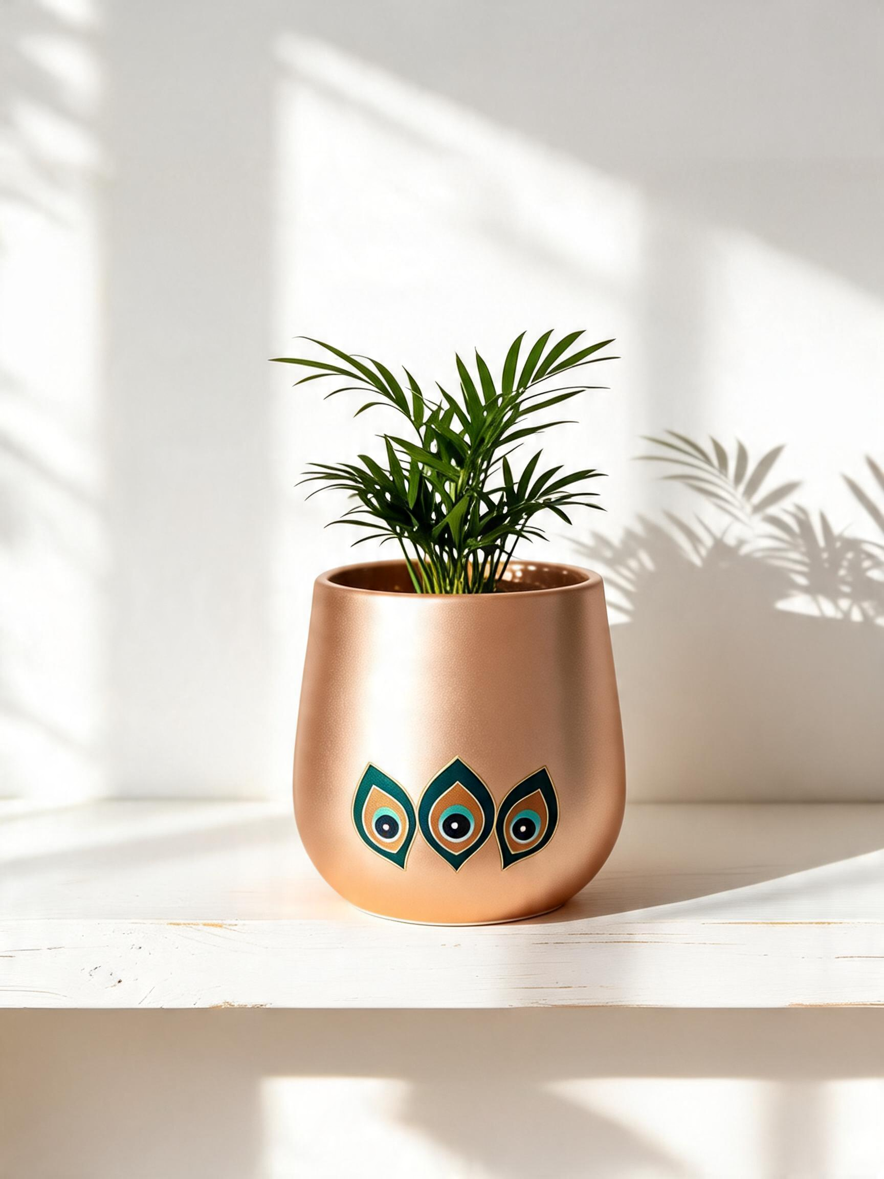 Peacock Eye Planter (Set of 3)