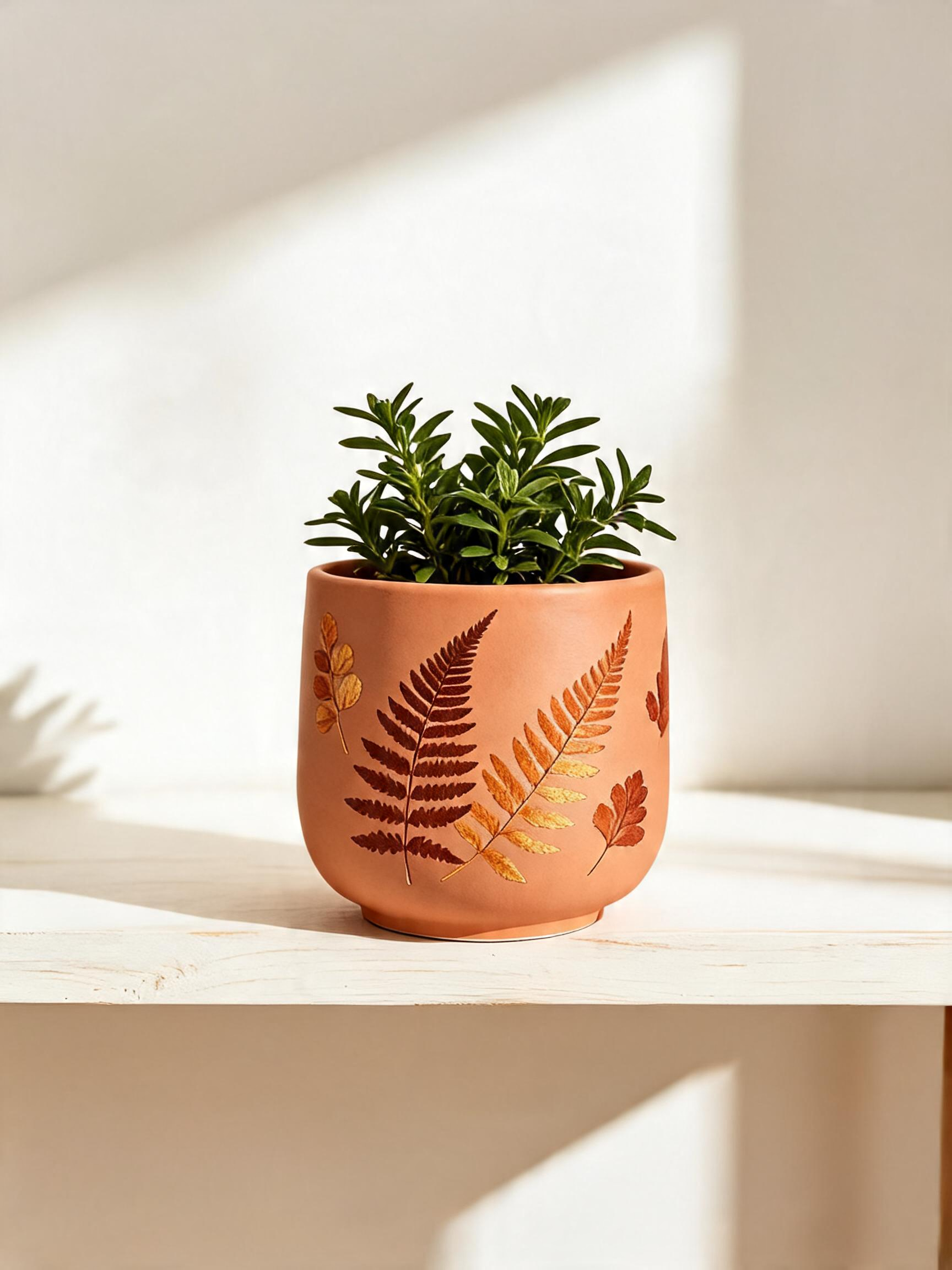 Olive Rust Planter (Set of 3)