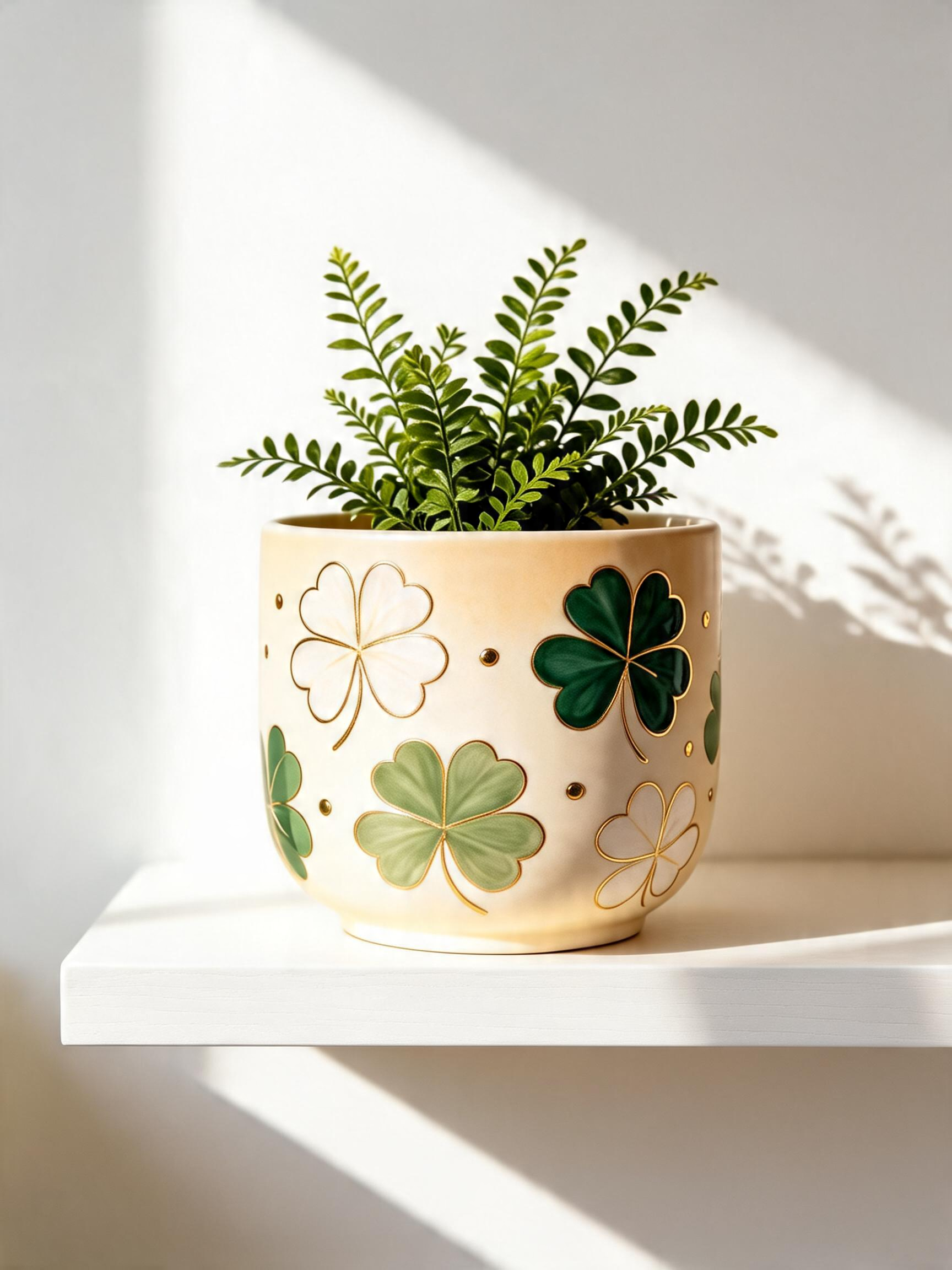 Lucky Clover Planter (Set of 2)