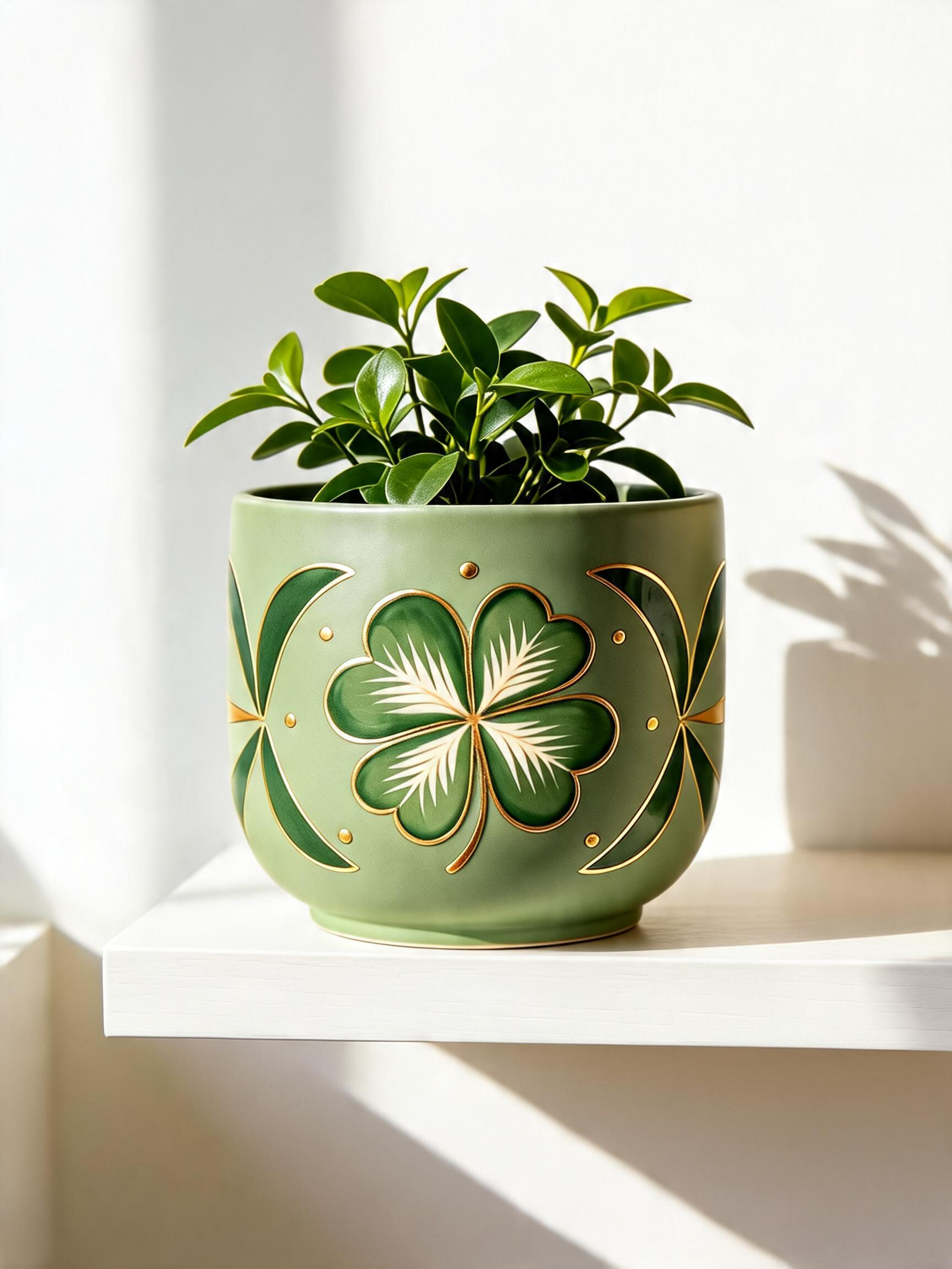 Lucky Clover Planter (Set of 2)