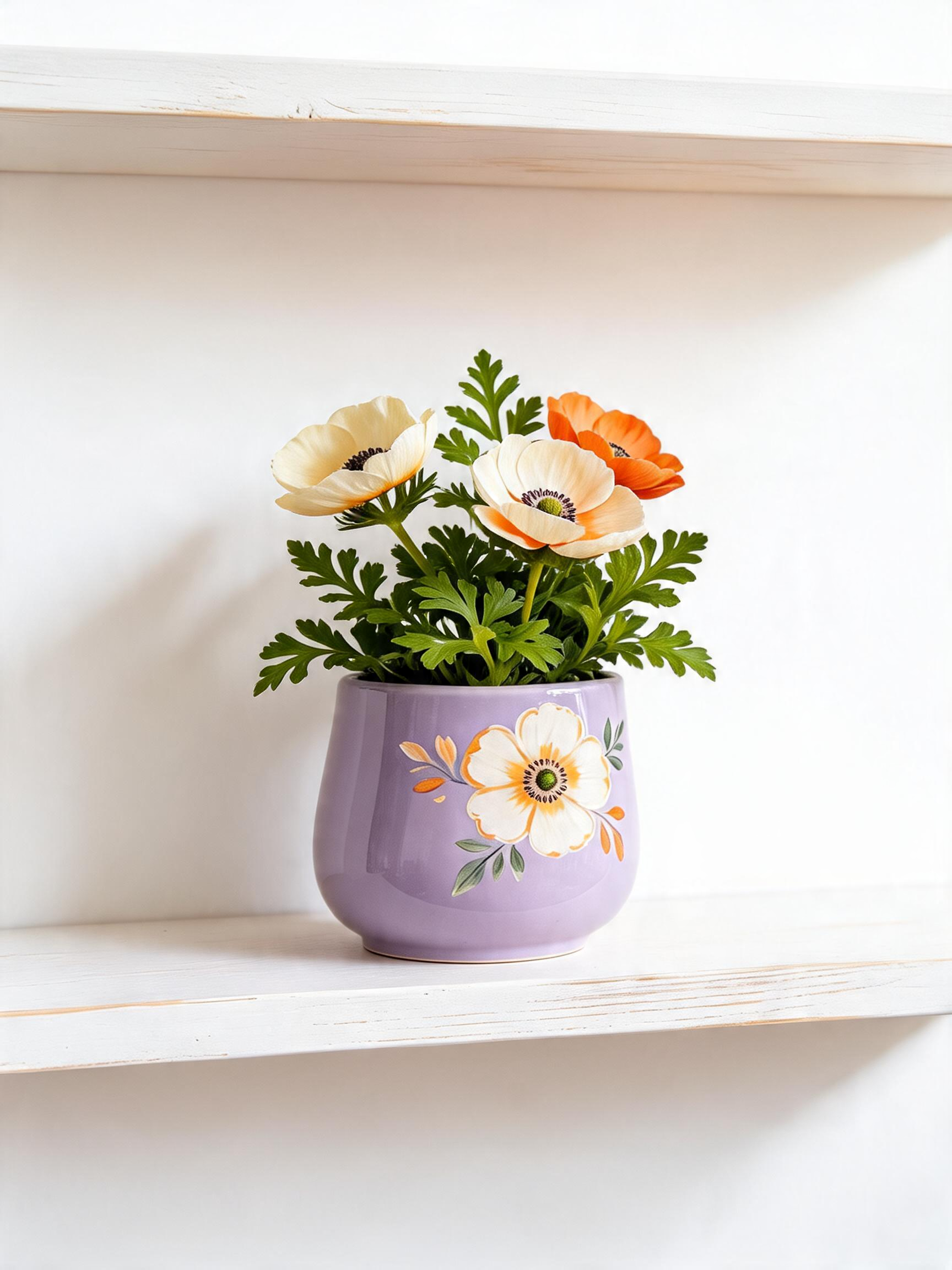 Lilac Bloom Planter