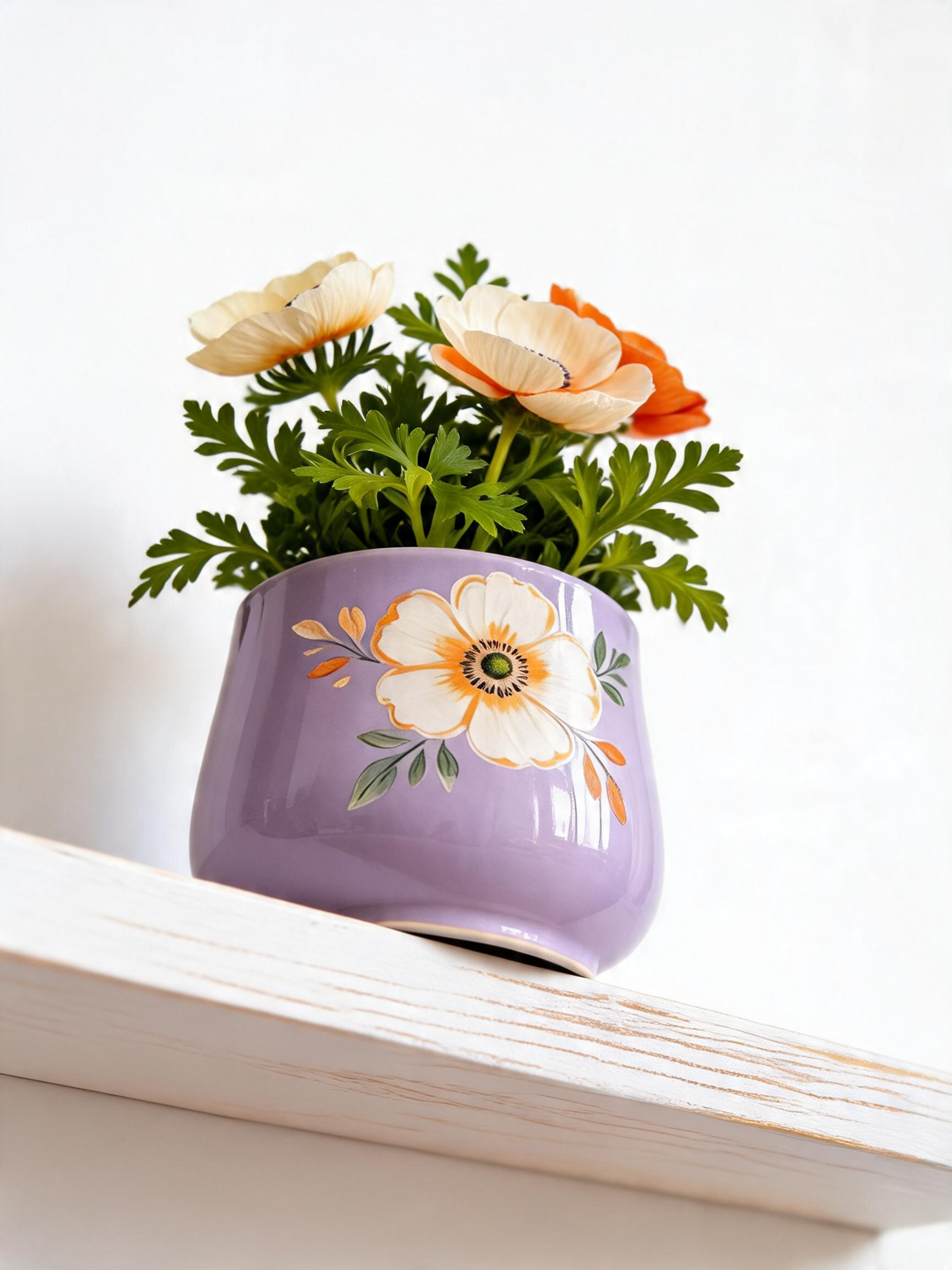 Lilac Bloom Planter