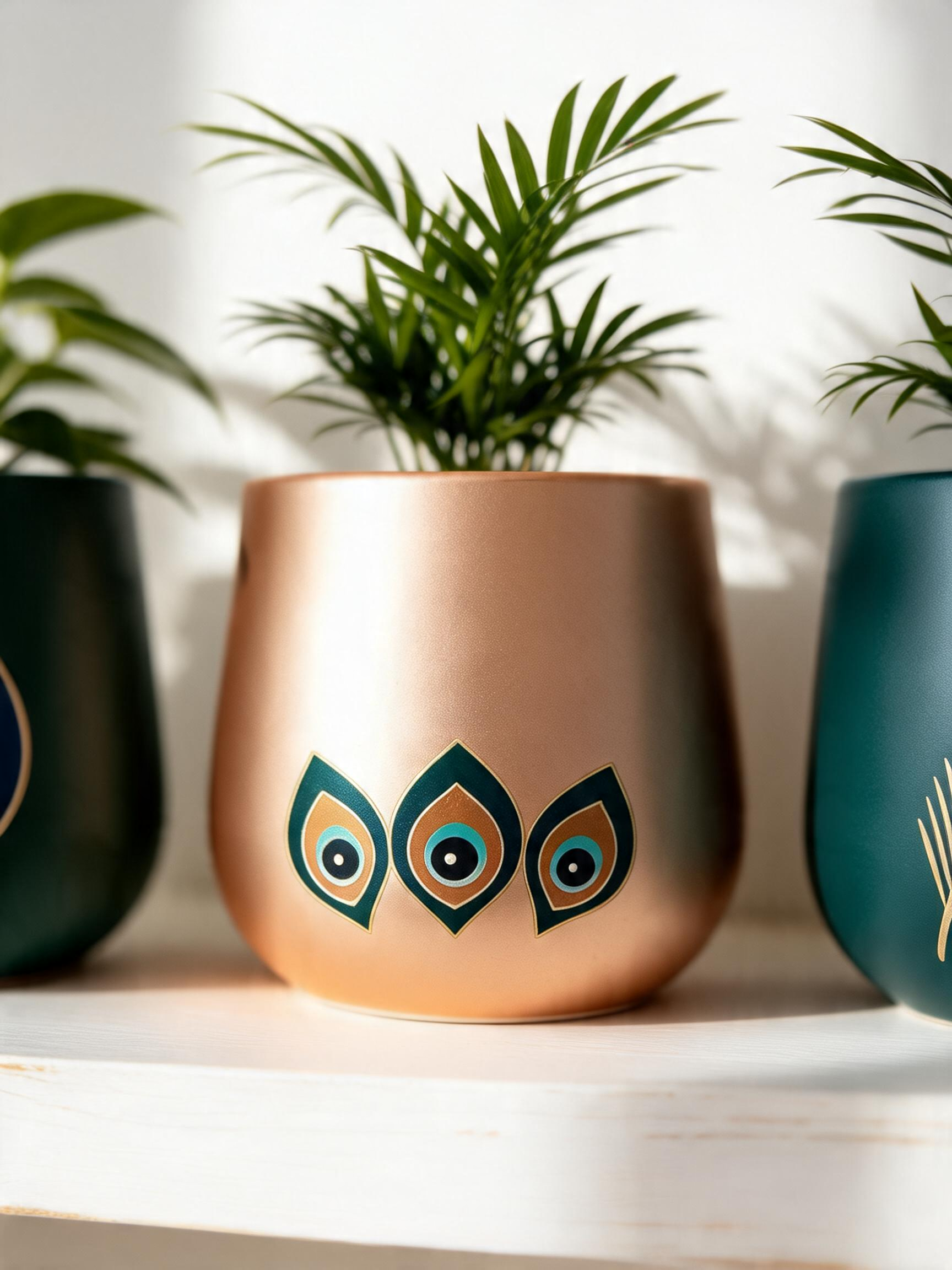 Rose Gold Eye Planter
