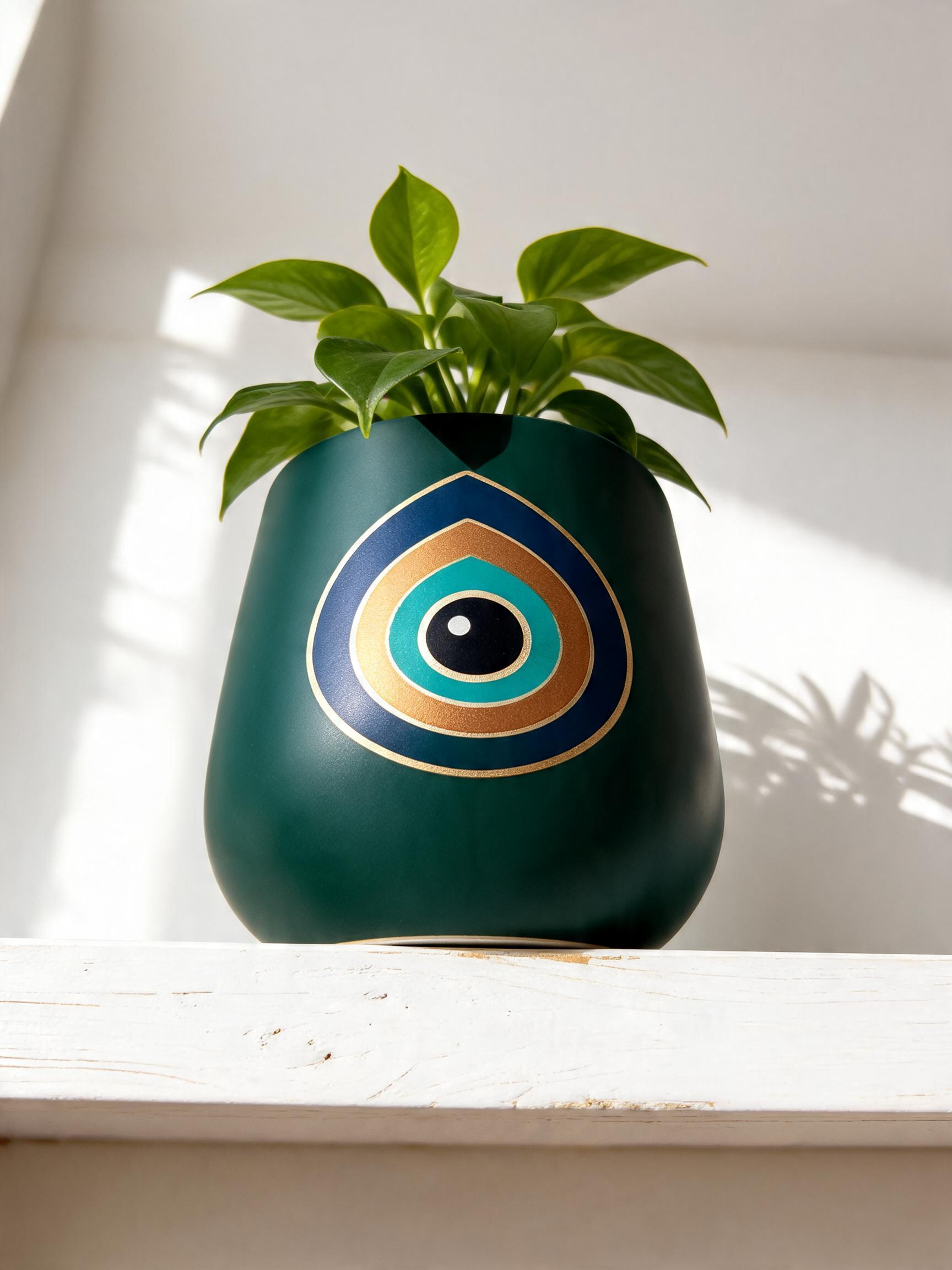 Evil Eye Planter