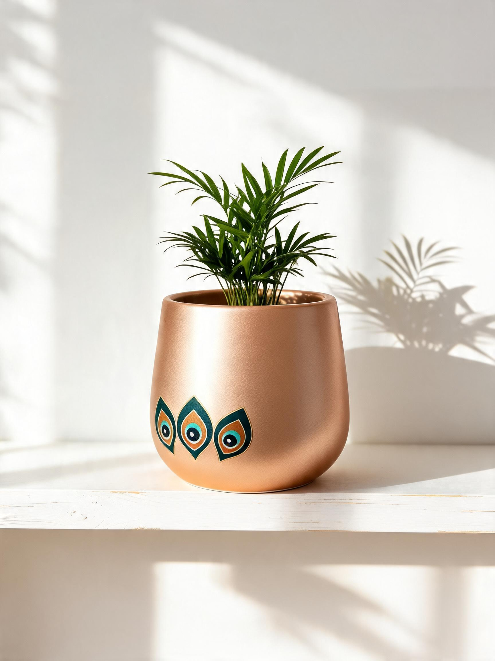 Rose Gold Eye Planter