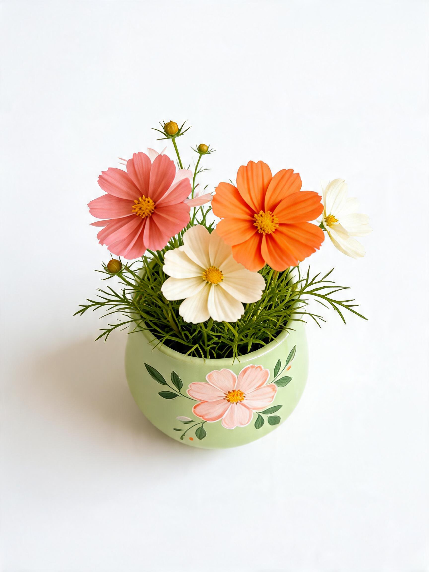 Sage Petal Planter