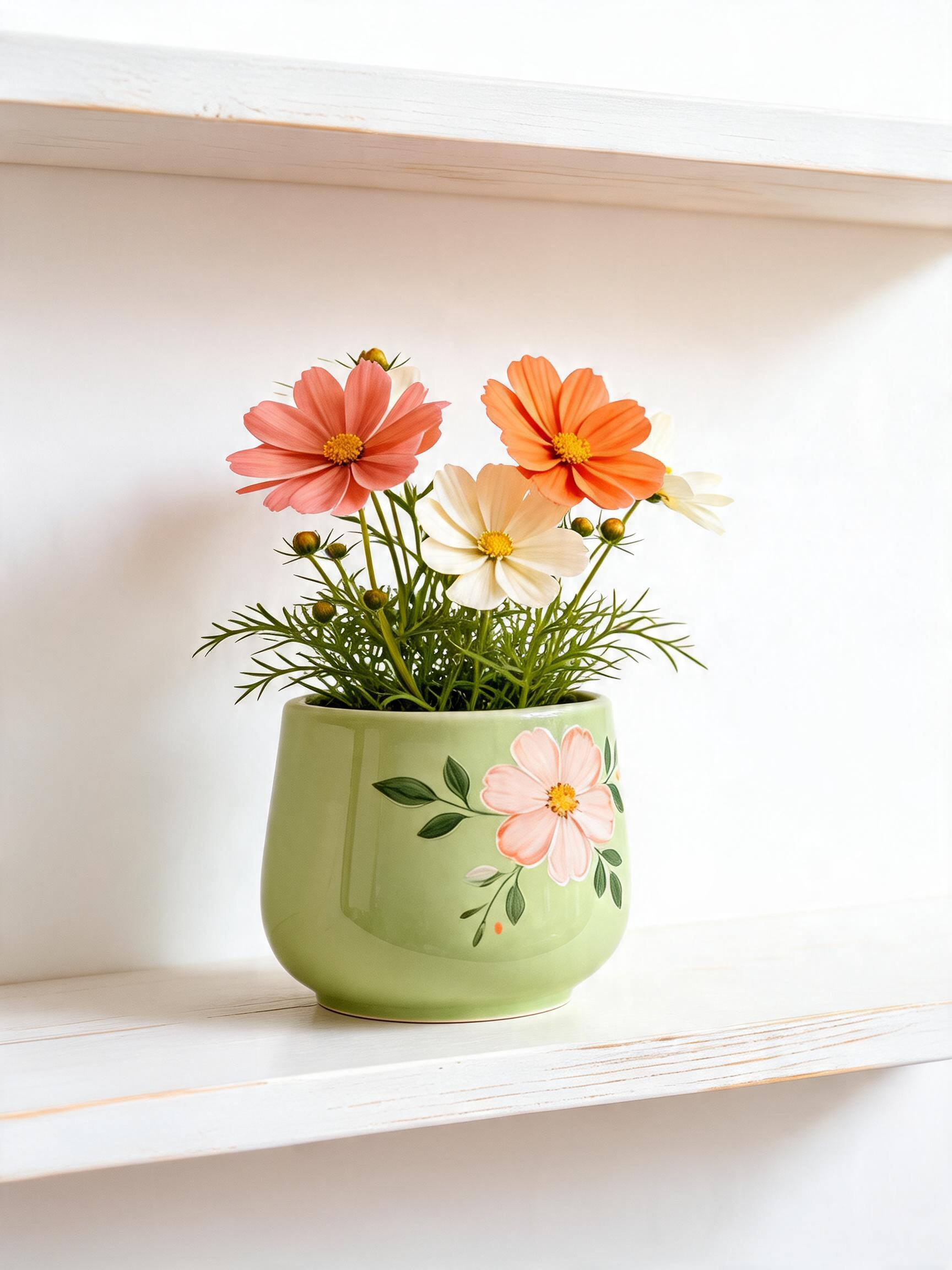 Sage Petal Planter