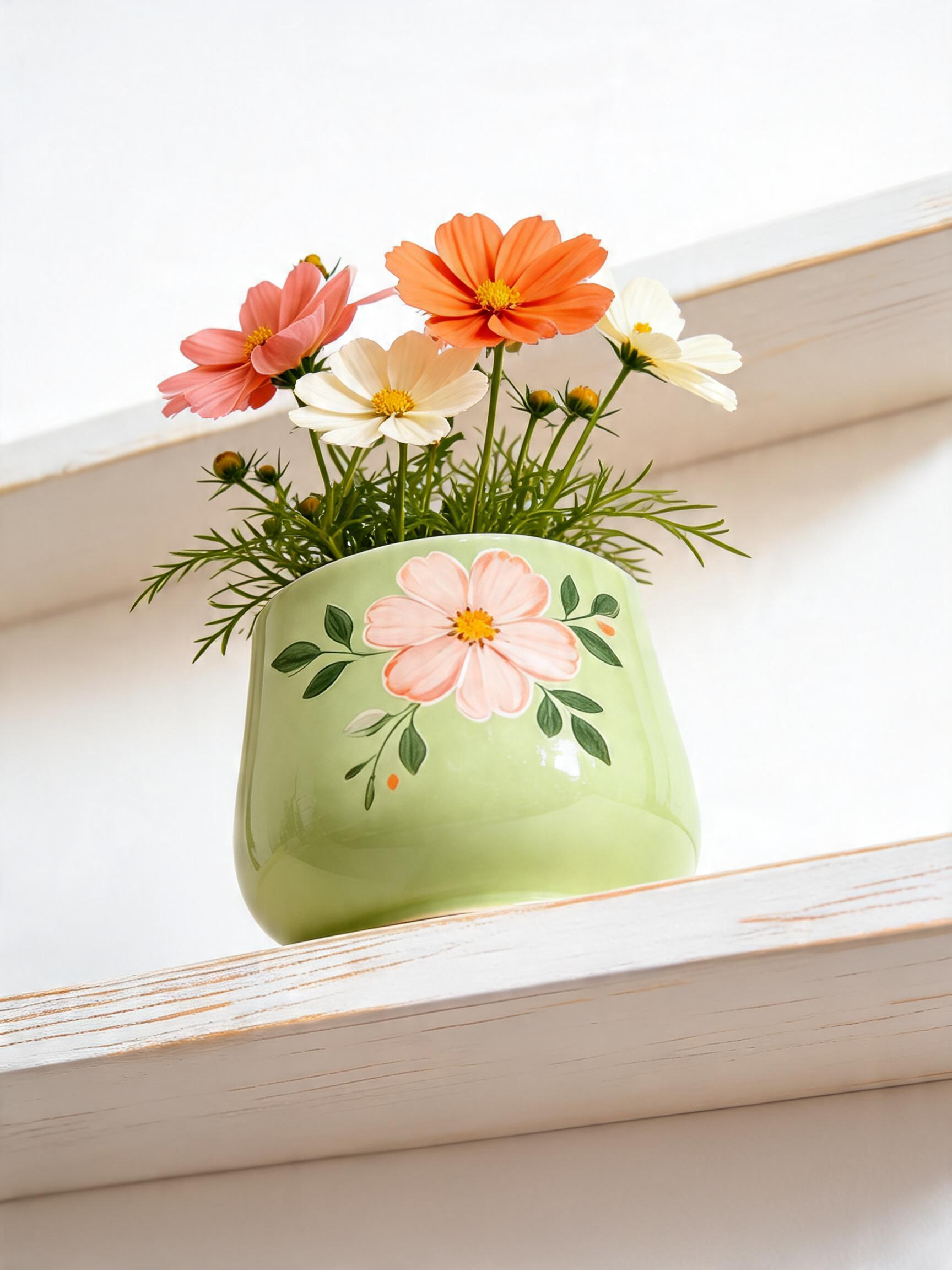 Sage Petal Planter