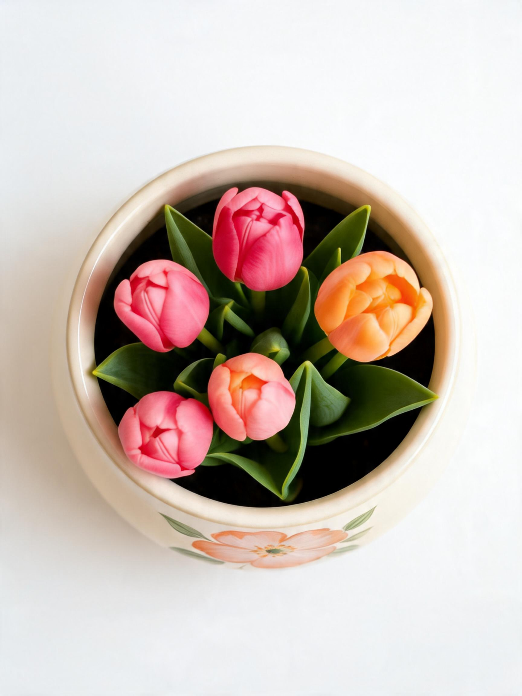 Ivory Bloom Planter